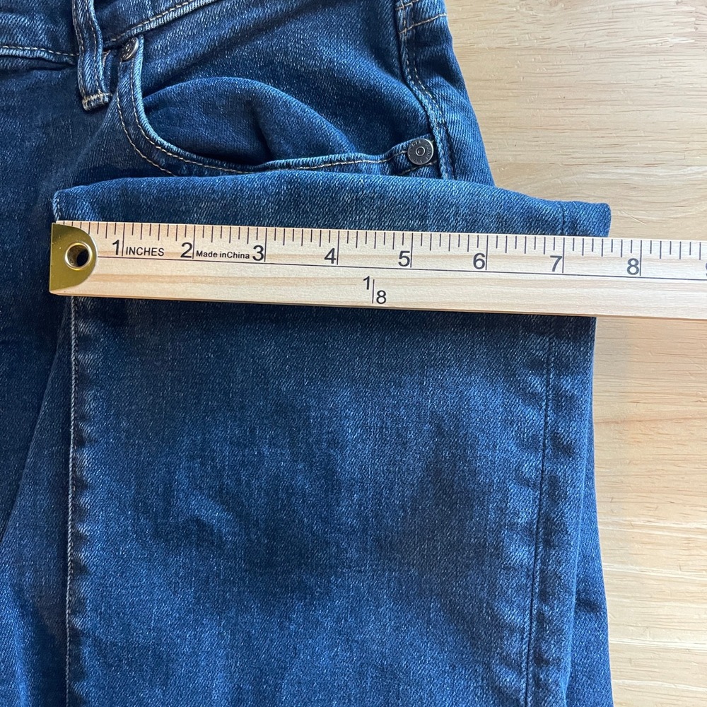 Flint and Tinder Mens 30x32 (Actual 30) Straight Fit Dark Wash Denim Blue‎ Jeans - Picture 8 of 11